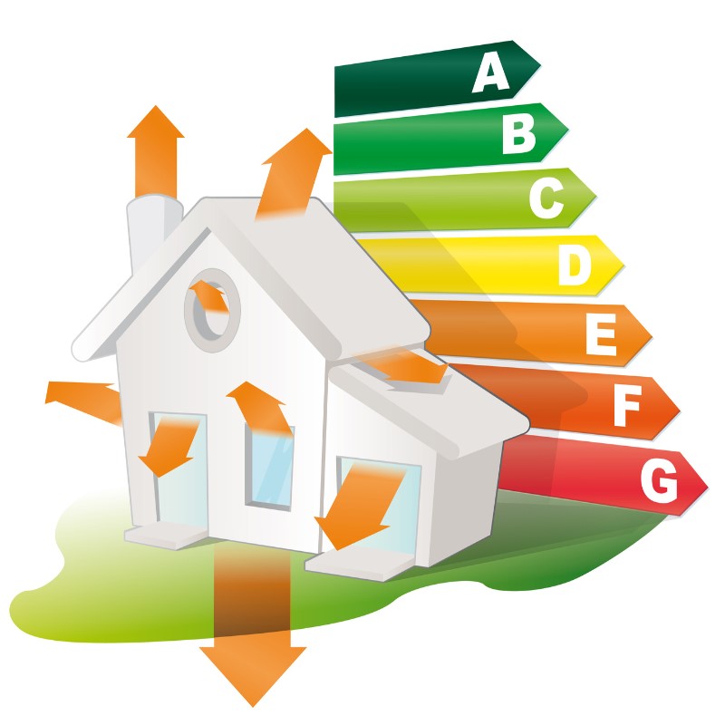 Déperdition d'énergétique par manque d'étanchéité à l'air