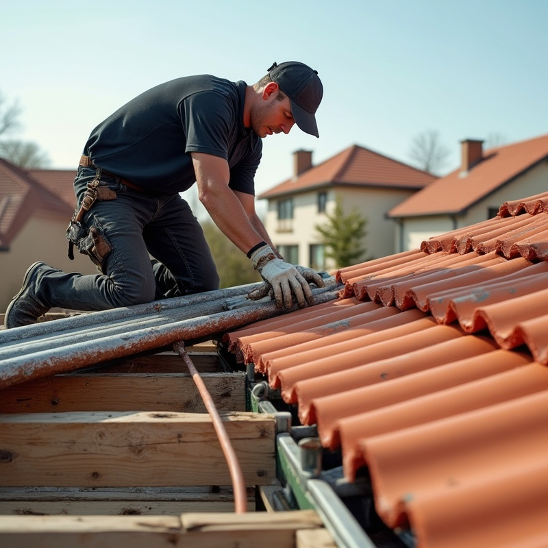 Rénovation de toiture en tuiles