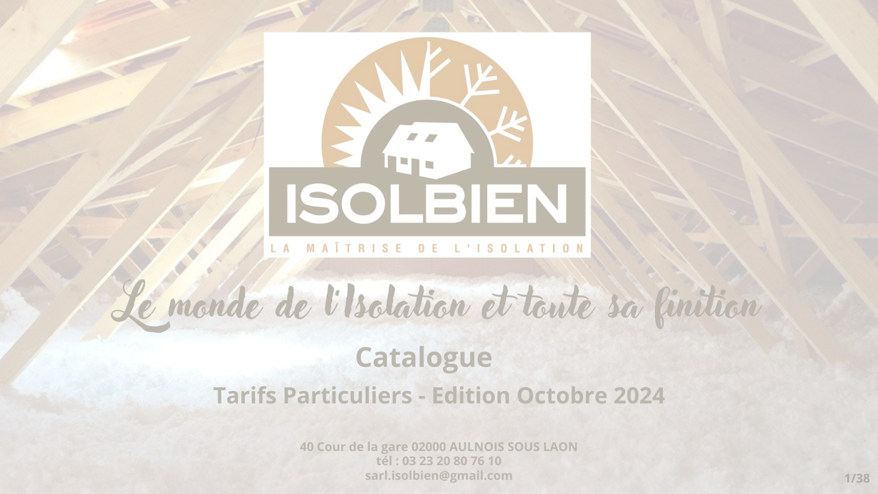 Catalogue de vente aux particuliers