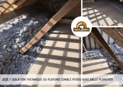 Isolation Thermique du comble perdu
