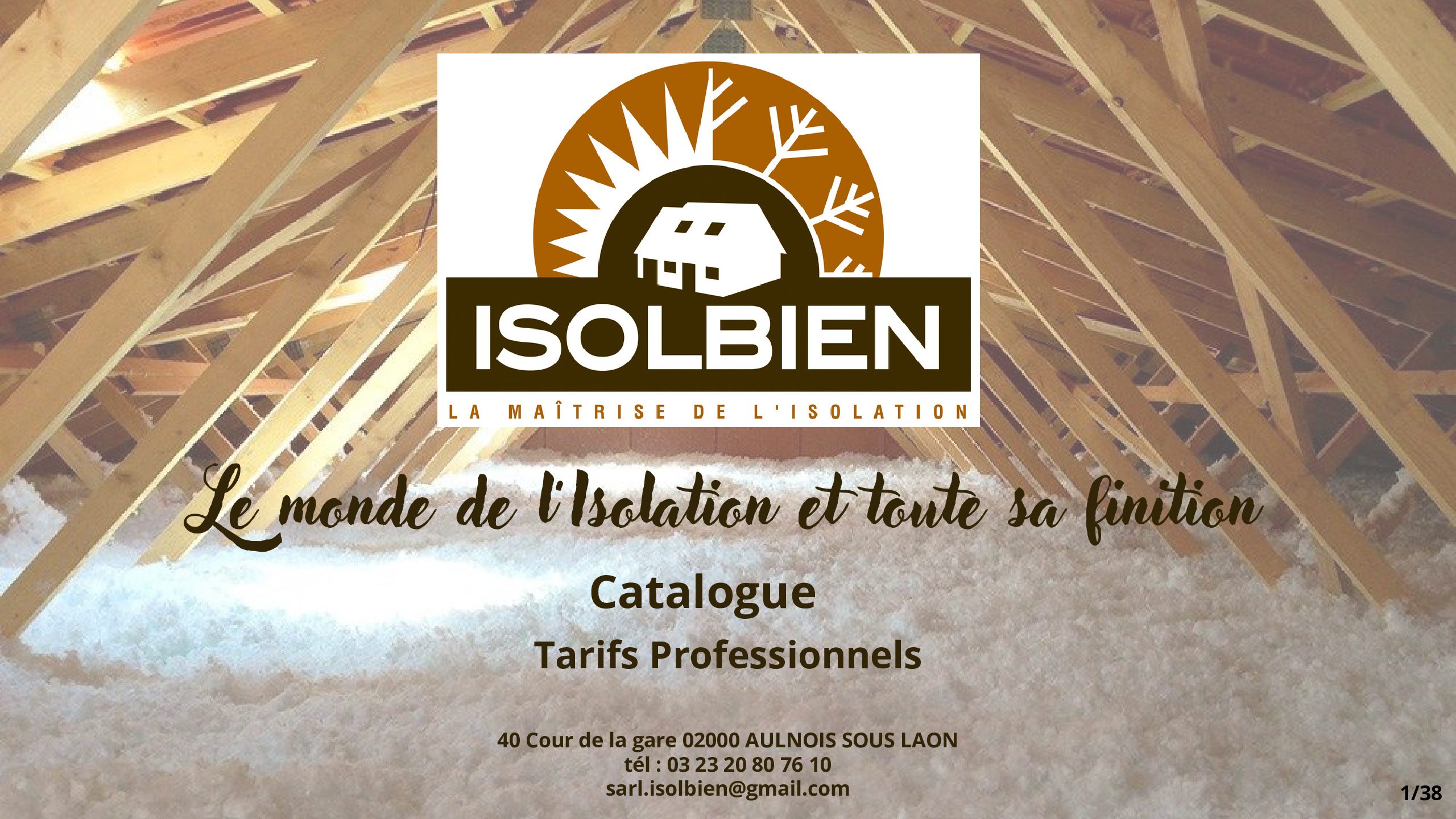 Catalogue négoce pour les professionnels
