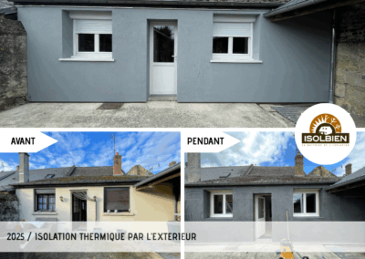 Isolation Thermique par l'Extérieur