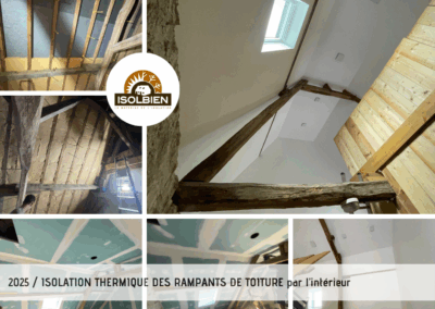 Isolation Thermique des Rampants de toiture