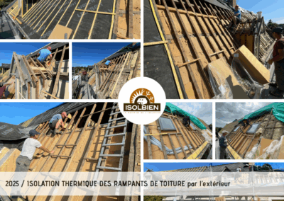 Isolation Thermique des rampants de toiture
