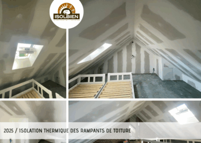Isolation Thermique des rampants de toiture