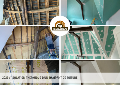 Isolation Thermique des Rampants de toiture