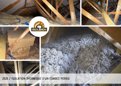 Isolation Thermique d'un comble perdu