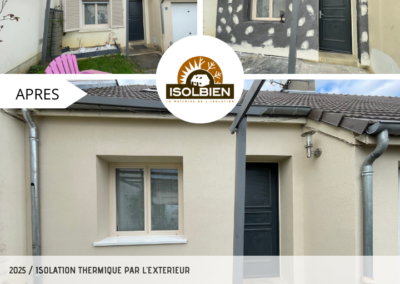 Isolation thermique par l'Extérieur