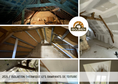 Isolation Thermique des rampants de toiture