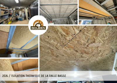 Isolation Thermique de la dalle basse