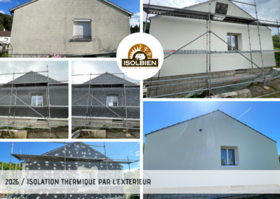 Isolation Thermique par l'Extérieur