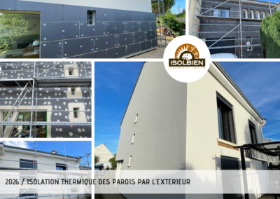 Isolation Thermique par l'extérieur